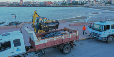 Se recolectaron 8.800 kilos de residuos durante el operativo de limpieza en Montevideo tras la celebraci�n de Iemanj�