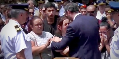 �Encuentren al que mat� a mi esposo�, le dijo la viuda del polic�a asesinado al ministro Martinelli