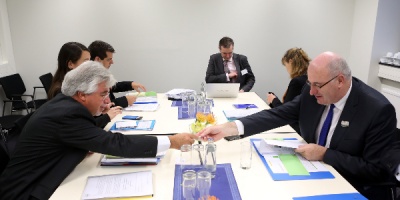 Aguerre firm� en Berl�n acuerdo de cooperaci�n con Ministerio de Agricultura alem�n