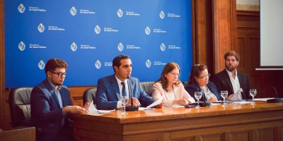 Hay un promedio de tres pacientes fallecidos por semana por Covid-19; todos mayores de 65 a�os asegur� la ministra de Salud, Karina Rando