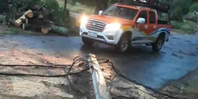 UTE contin�a reparando los servicios que fueron afectados por el temporal