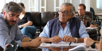 Contin�an los trabajos en R�o Negro tras el fuerte temporal registrado all� en las �ltimas horas