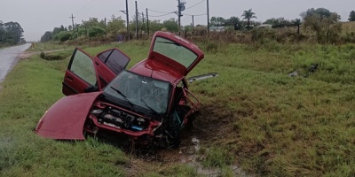 Un hombre de 44 a�os muri� tras accidente de tr�nsito en Ruta 86