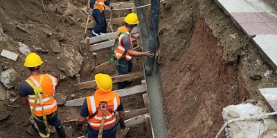 La IM comprar� un georadar para ver el suelo debajo de la vereda tras el socav�n en la rambla