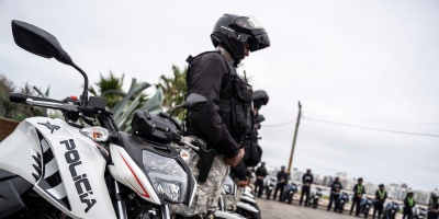 Ministerio del Interior present� 35 nuevas motos que se suman a la flota de la cartera