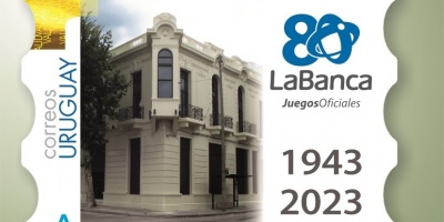 La Banca y Abitab emiten sello que cierra un ao de celebraciones