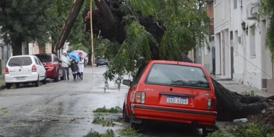 El intendente de Florida advirti� sobre la crecida del Santa Lucia chico por las intensa lluvias