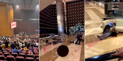 Masacre e incendio en teatro de Rusia: reportan m�s 100 muertos y cientos de heridos