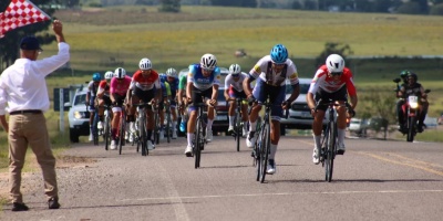 Leonel Rodrguez gan la sexta etapa de Vuelta Ciclista del Uruguay que uni a Tacuaremb con Paysand en un recorrido de 195 kilmetros