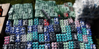 Veh�culo despist� y al ser socorrido por la polic�a, encontraron contrabando por $100.000