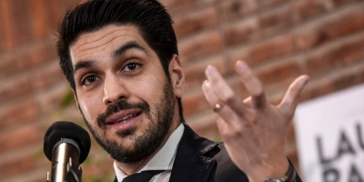 El precandidato colorado, Andr�s Ojeda, recorri� Canelones en los �ltimos d�as, en el marco de su campa�a