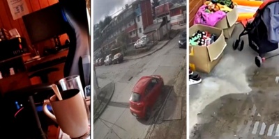 Chile: videos captan el momento en que fuerte y ruidoso temblor sacudi� tres regiones del pa�s