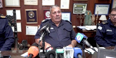 El jefe de Polica de Rivera confirm que el efectivo que mat a sus hijos e hiri a su expareja lo hizo con el arma de reglamento
