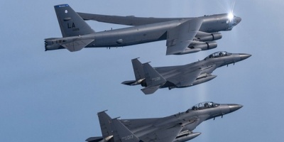 EEUU y Corea del Sur movilizan cientos de cazas al inicio de sus maniobras a�reas anuales