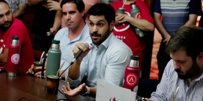 El precandidato colorado Andr�s Ojeda se�al� que "al actual Gobierno le falt� agresividad comercial a la hora de abrir mercados en el exterior"