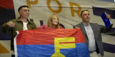 Todos los precandidatos presidenciales del FA participaron de un acto conjunto 