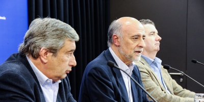 Mieres repas� su gesti�n e indic� que de prosperar el plebiscito del PIT-CNT ser� "grav�simo" para el sistema provisional