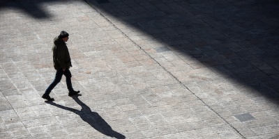 Intervenci�n urbana para hablar de suicidio