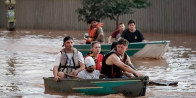  Aumentan a 90 los muertos por las fuertes lluvias en el sur de Brasil a la espera un nuevos temporales