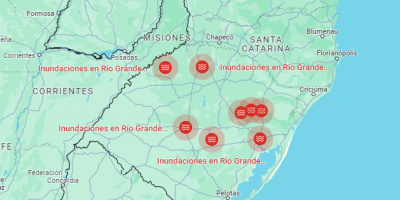 Ascienden a 95 los muertos por las fuertes lluvias en Brasil