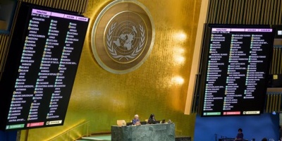 La Asamblea General de la ONU ampl�a los derechos de Palestina y llama a su integraci�n plena; Uruguay vot� a favor y Argentina en contra