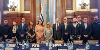 Argim�n recibi� a la viceprimera ministra de Ucrania