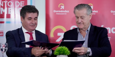 Guzm�n Acosta y Lara baj� su postulaci�n y adhiri� a la de Gurm�ndez