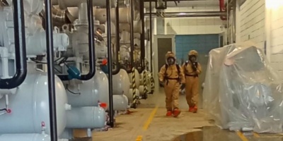 Se intoxic� un hombre de 52 a�os tras un escape de amoniaco en una galp�n de una empresa que brinda servicios de log�stica en cadena de fr�o 