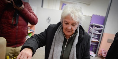 La precandidata del partido socialista y comunista, Carolina Cosse, llam� a la unidad tras los dichos de Luc�a Topolansky