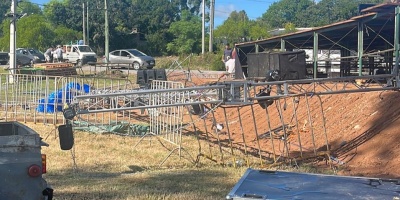 Damnificados por el temporal que azot� el Festival de las Barrancas no llegan a acuerdo con la intendencia