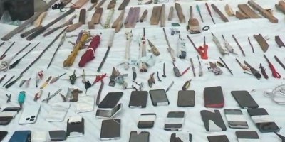 El Ministerio del Interior realiz� lo que defini� como una �requisa hist�rica en c�rcel de Maldonado�