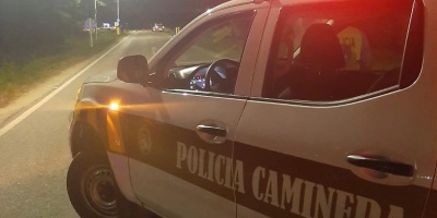 Polic�a de Canelones choc� en su moto con un peat�n en ruta 87: ambos murieron
