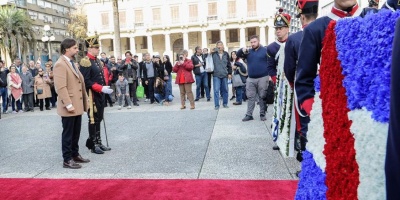 Lacalle Pou encabez� acto por el bicent�simo sexag�simo aniversario del natalicio de Artigas