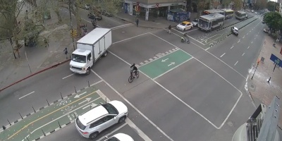 Inthamoussu le contest� al edil nacionalista por siniestro de tr�nsito en la ciclov�a