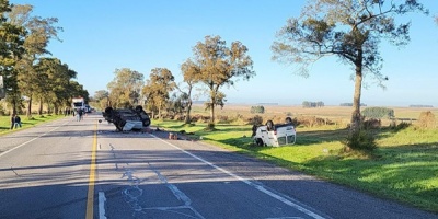 Tres fallecidos y un herido grave en accidente en Flores