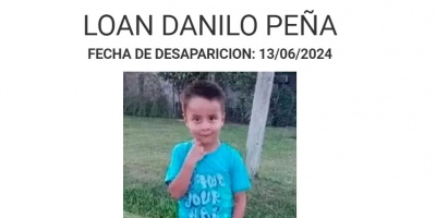 El Ministerio del Interior incluy� a Loan Danilo Pe�a, el ni�o de cinco a�os desaparecido en Argentina, a la lista de personas ausentes en Uruguay