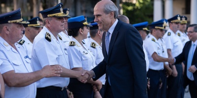 Abdala defendi� la pol�tica de seguridad que se aplica como la "�nica posible"