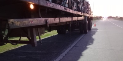 Un siniestro fatal se registr� en la ruta 1 en el km 101.500 en la entrada al Balneario Boca del Cufr� 