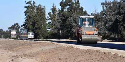 Avanza la construcci�n de la doble v�a de Ruta 9, entre Pan de Az�car y Rocha