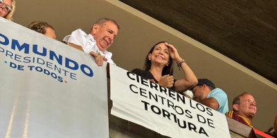 Oposici�n dijo que Maduro hizo "de su campa�a la violencia� porque sabe que "est� derrotado" para las presidenciales