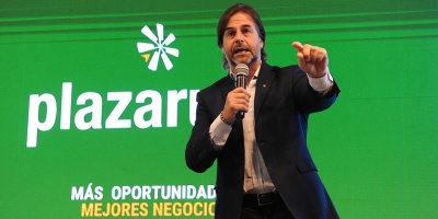 El presidente de la Republica, Luis Lacalle Pou resalt la confianza horizontal entre los competidores de negocios agropecuarios y tambin en la confianza de apostar hacia el futuro