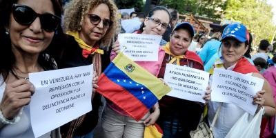 El jefe del comando 'Venezuela con Uruguay', Gustavo Becerra dijo que "se violaron los derechos de un universo de gente"