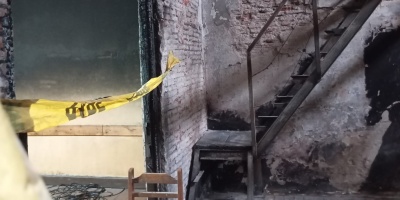 Local sindical fue robado y posteriormente incendiado