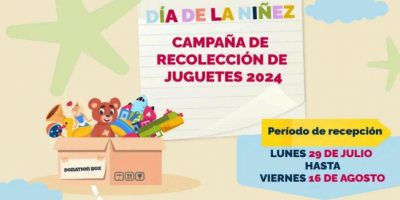 Hasta el viernes 16 de agosto la Fundaci�n Ni�os sin Dolor estar� recibiendo juguetes para el D�a de la Ni�ez