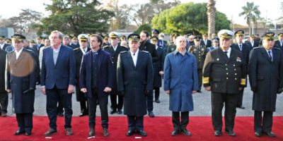 El presidente de la Rep�blica, Luis Lacalle Pou encabez� la conmemoraci�n del D�a de los M�rtires de la Aviaci�n Militar
