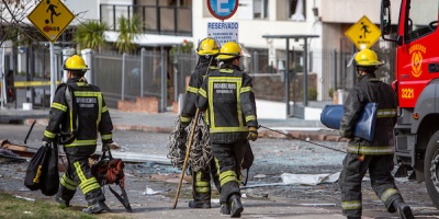 Se registr� un incendio en dep�sito de Maro�as