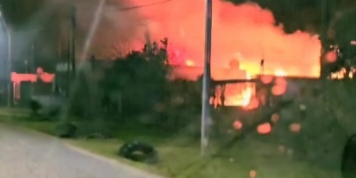 Un incendio en Pinamar Norte afect� a 5 apartamentos