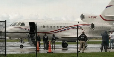 EEUU confisc� el avi�n de Nicol�s Maduro en Rep�blica Dominicana