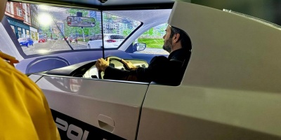 El Ministerio del Interior incorpor� un simulador de manejo de autom�viles policiales para la Escuela de Seguridad Vial y Conducci�n de la Polic�a