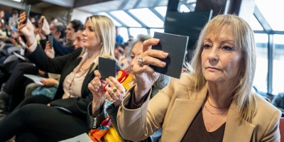 Carolina Cosse se�al� que �en el Frente Amplio hay paridad de verdad� y agreg� que �lvaro Delgado "no tiene comprensi�n lectora"